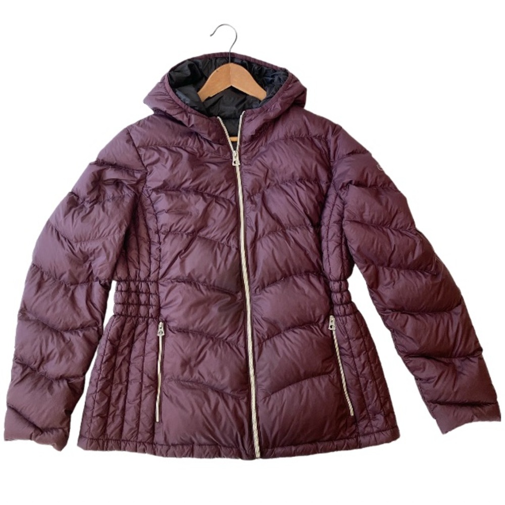 Lucky Brand Purple Down Puffer Coat